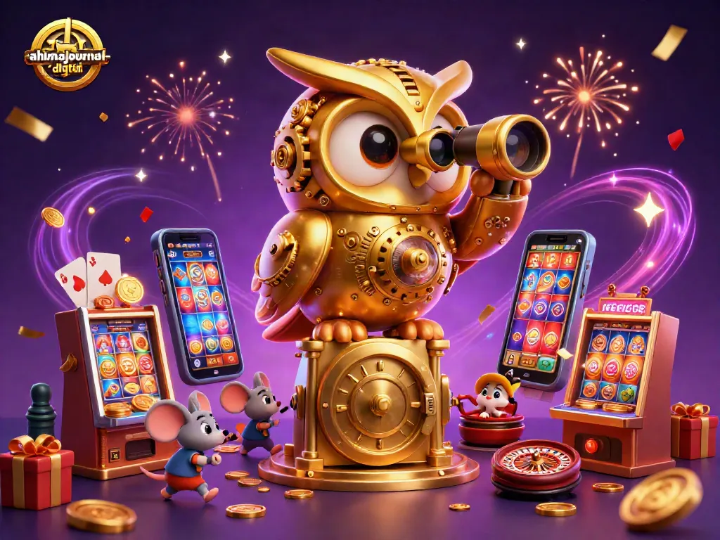 Play the thrilling casino games at ahimajournal-digital, featuring slots, cards, and vibrant coins.