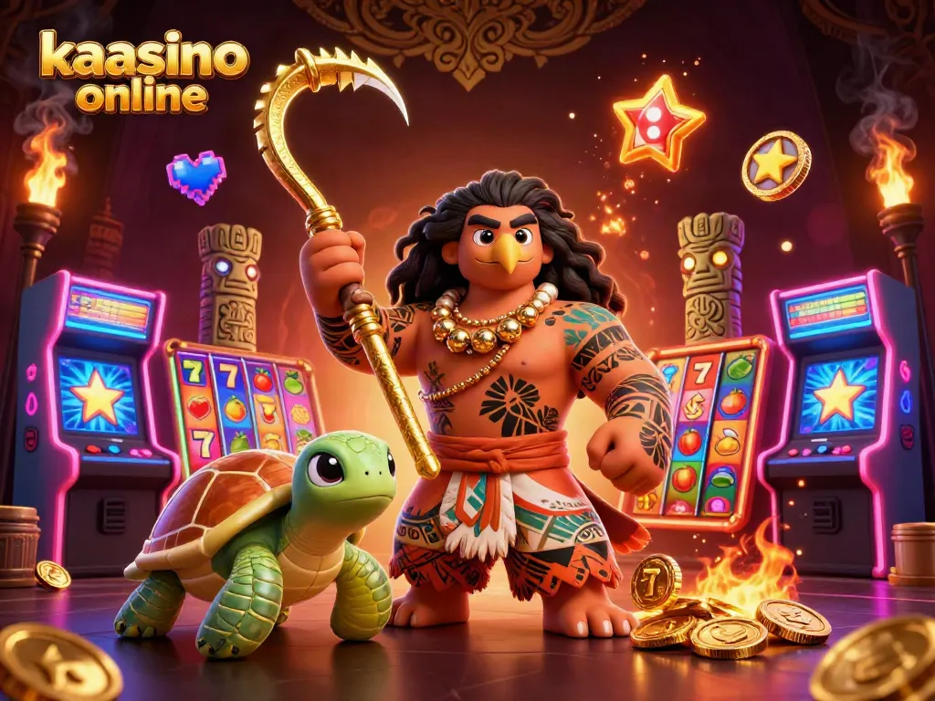 Engage with the vibrant world of kaasino online featuring slots and lively game characters!